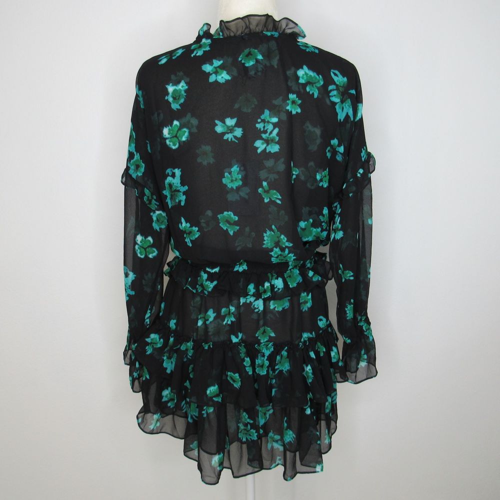 MISA Los Angeles Lolita Dress Emerald Green Floral - Picture 4 of 6